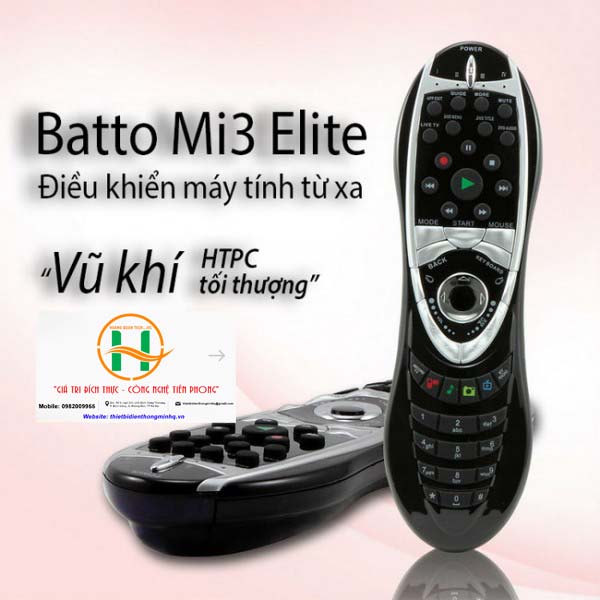 Điều khiển từ xa máy tính Batto Mi3 Elite Remote Elite