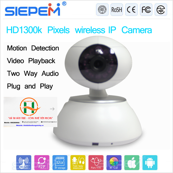 Camera IP Siepem S6315Y không dây 