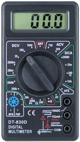 Đồng hồ đo điện mini DT-830D