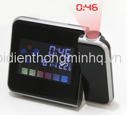 Đồng hồ chiếu giờ màn hình màu LCD