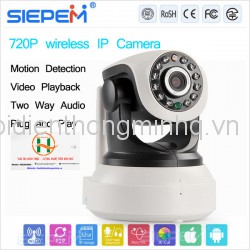 Camera IP Siepem S6203  không dây, báo động, điều khiển bằng Smart Phone