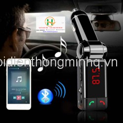 Kết nối bluetooth với điện thoại phát nhạc ra sóng FM trên ô tô