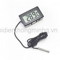 Đồng hồ đo nhiệt độ cảm biến nhiệt kéo dài mini chống nước