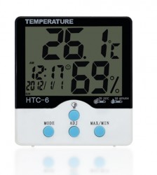 Đồng hồ đo nhiệt độ, độ ẩm kỹ thuật số gia đình